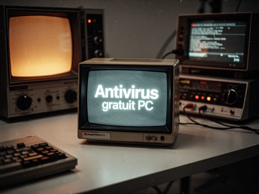 Écran d'ordinateur affichant une interface de scan antivirus avec une barre de progression verte