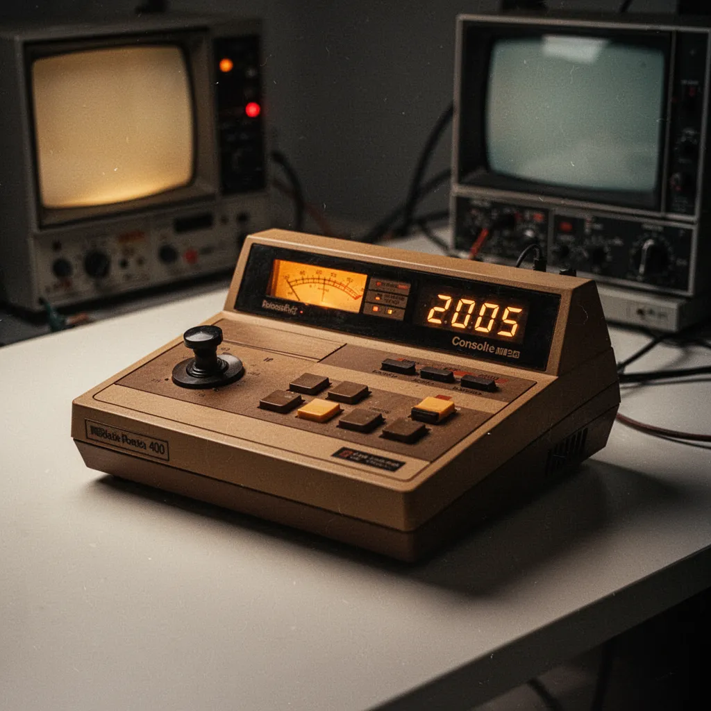 Trois consoles de jeu posées sur un meuble TV avec manettes et jeux empilés à côté